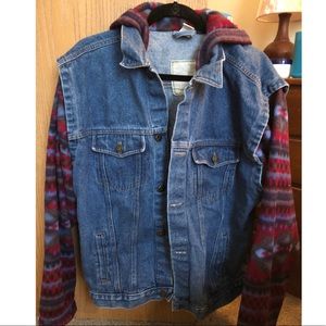 Fleece Denim Jacket